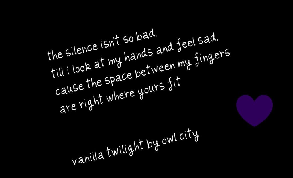 vanilla twilight lyrics Image