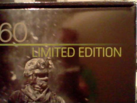 Thats Right - I got the Limited Edition One! Does This mean I get a limited edition RROD too?