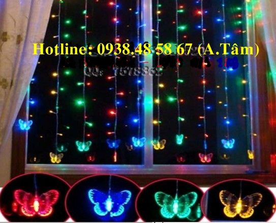 Đèn Led trang trí, Đèn Led sao băng, Đèn Led công trình, Đèn rèm quán cafe, Hotel