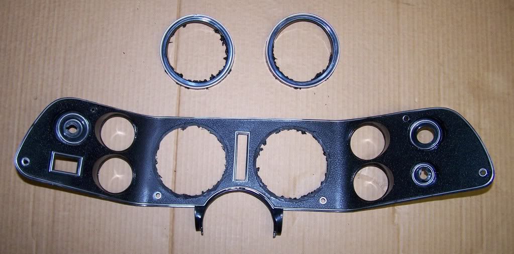 Installation of AutoMeter gauges in factory bezel