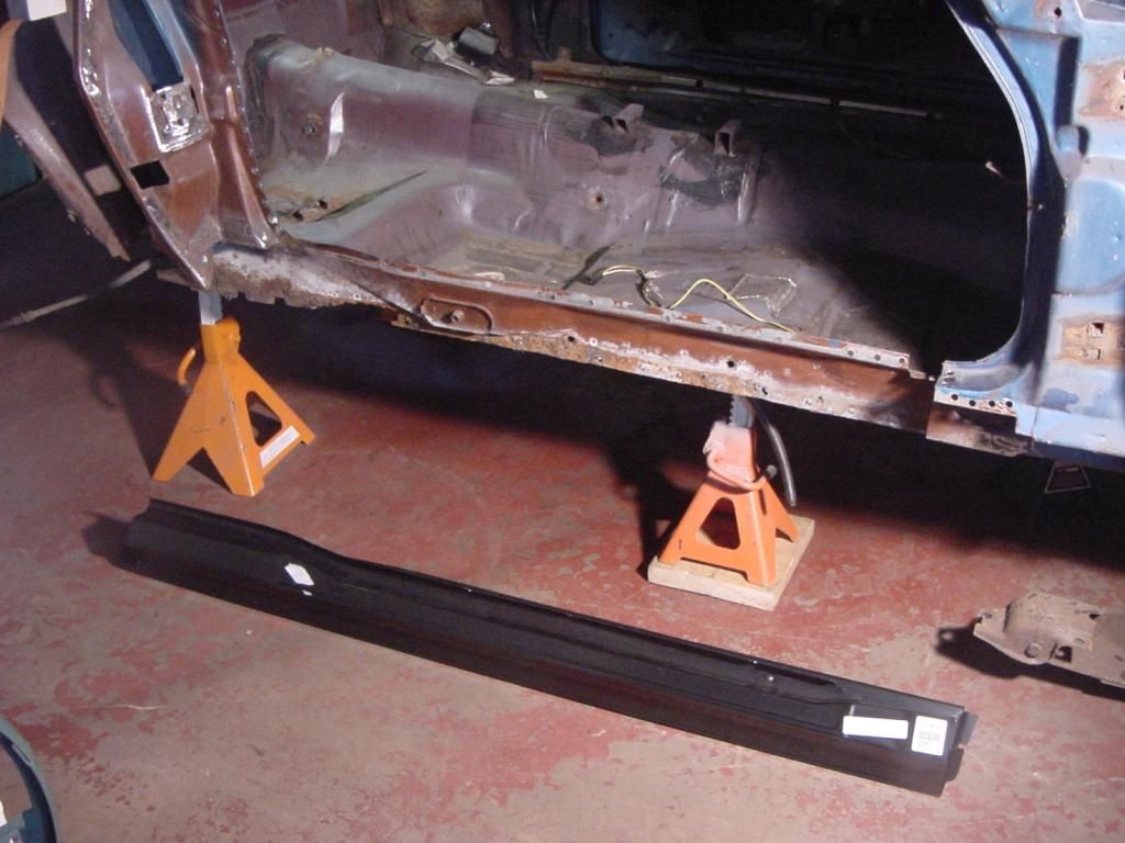 Best way to change inner and outter rocker panel