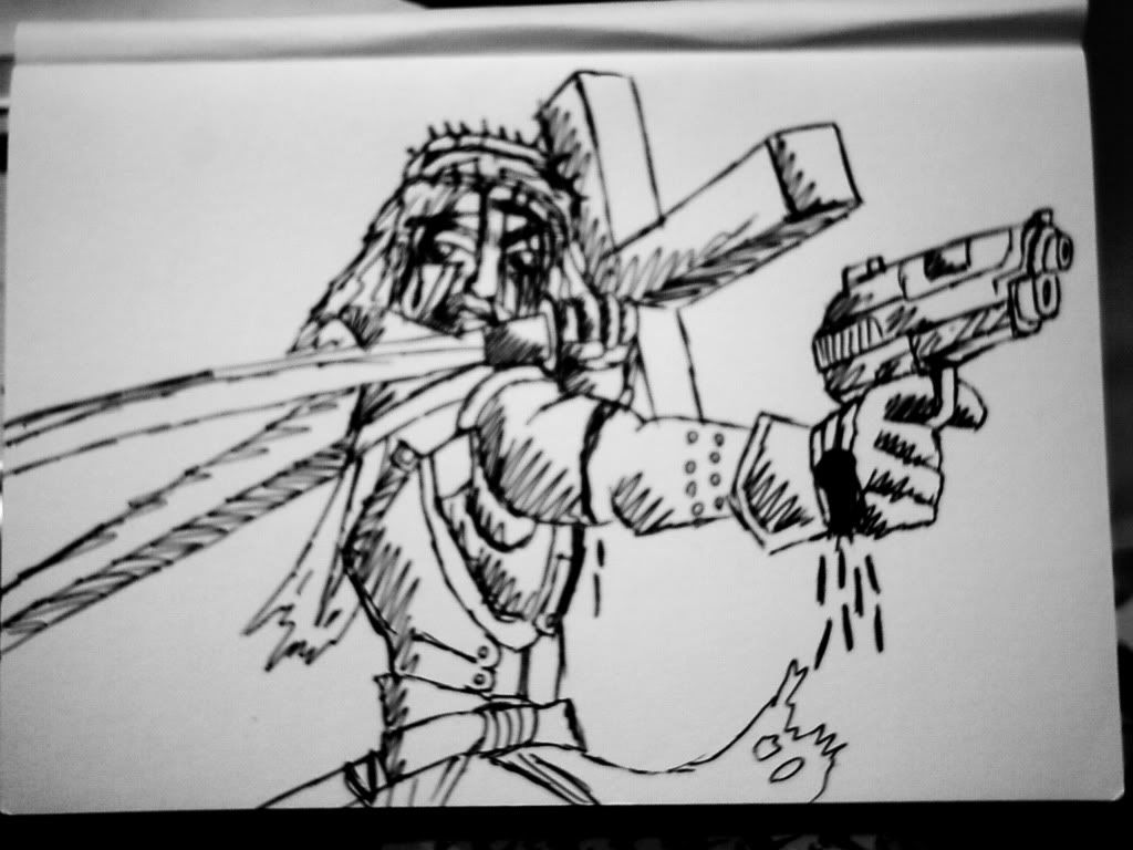 JESUS GUN SLINGER Photo by wongpaul24 Photobucket