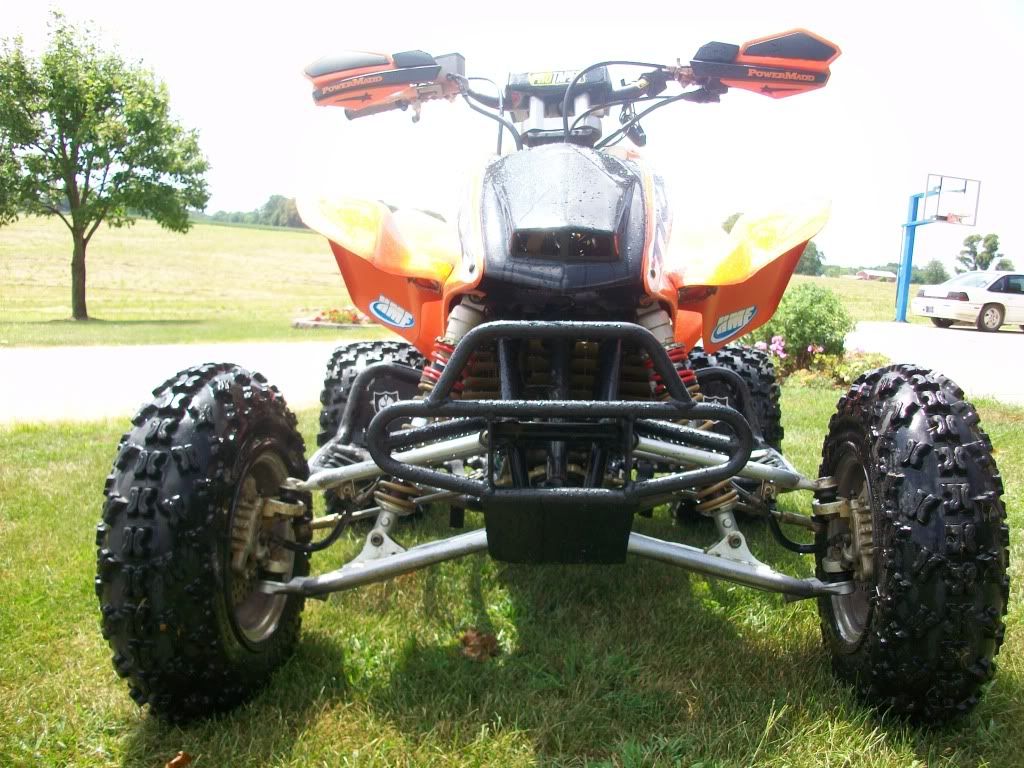 Want to see some Handguards Honda TRX 450R