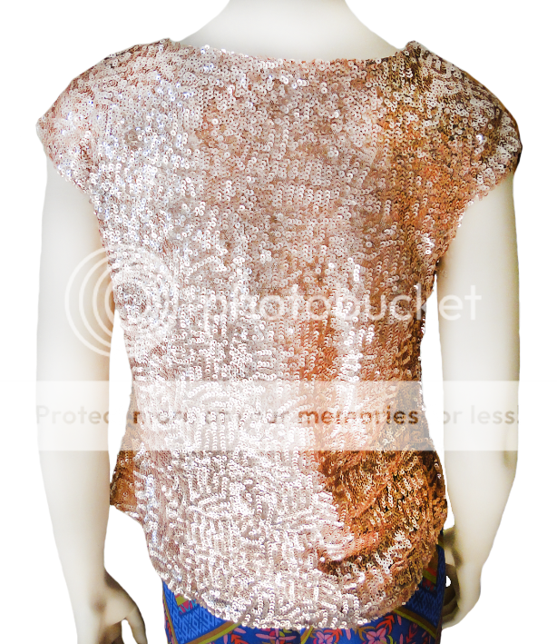Runway Sexy Gold Sequin Glamorous Anthropologie Sparkling Casual Party ...