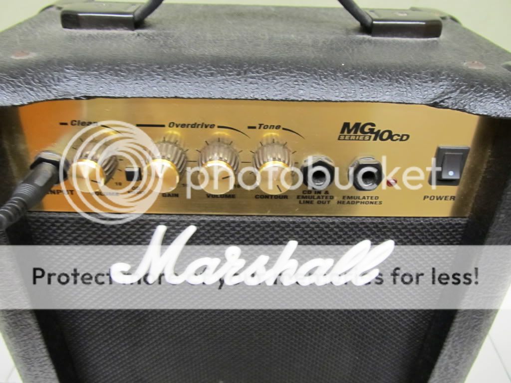 Marshall MG10CD SERIES 6.5 10 watt Guitar Amp XLNT CONDITION 