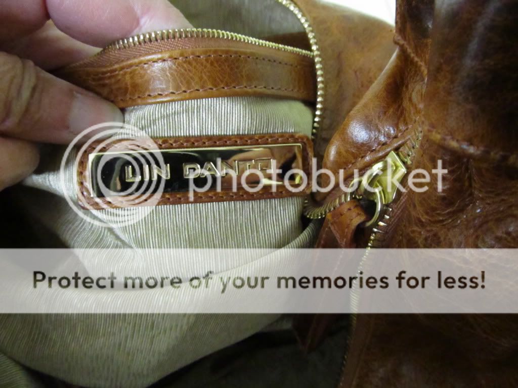 895 NEW LATEST LIN DANTO CALYPSO VINTAGE COGNAC bag superb leather w 